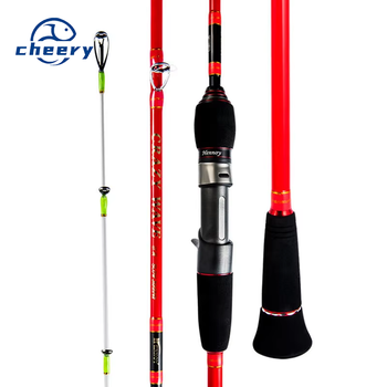 CHEERY Bassmaster High Carbon 1.8m Slow Jigging Fishing Rod Saltwater Spinning Bait Casting Fishing Rod Pole – Metal Jig – view 1