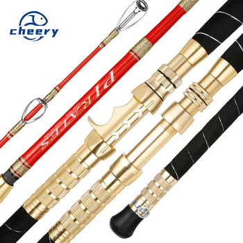 Wholesale Super Hard 150# Handmade Sea Fishing Rod Bottom Rod Cod Rod Weihai Fishing Gear Deep Sea Tuna GT Marlin Fishing – Hard Lure – view 1