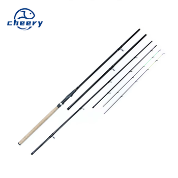 CHEERY Manufacturer 4+2 Pieces Carbon Fiber 3.3m 3.6m 3.9m 2tips Feeder Fishing Rod – Rod – view 1