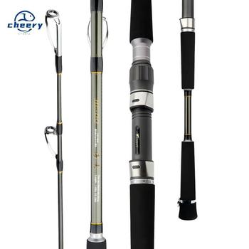 CHEERY Wholesale Custom Carbon Fiber Heavy Boat Fishing Rod Trolling Fishing Rod Pesca Chinese Sea Fishing Rods – Trolling Lure – view 1