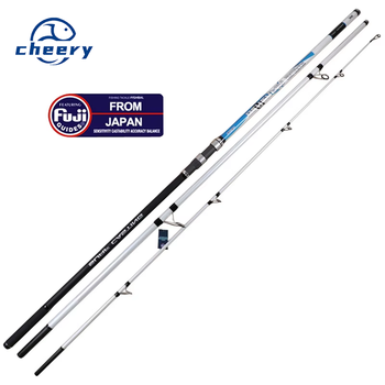 4.2m/4.5m FUJI Parts Long Casting Surf Fishing Rod 3 Sections 30t Carbon Fiber Surf Rod Sea Fishing Rod Pole – Rod – view 1