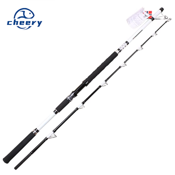 CHEERY High Carbon 2.1m/2.4m/3.0m/3.3m Boat Fishing Rod Trolling Fishing Rod Pesca for Grouper Fishing – Trolling Lure – view 1