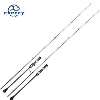CHEERY Lurekiller 1.91 m Japan TORAY Carbon Blank FUJI Parts Jigging Fishing Rod Saltwater Slow Pitch Jigging Rod Pole – Metal Jig – view 1