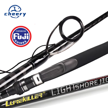 Lurekiller Ultralight High Carbon Jig Fishing Pole Saltwater Slow Jigging Rod – Metal Jig – view 1