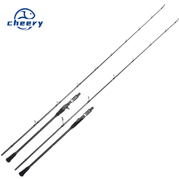 CHEERY Lurekiller 2.0 m Toray Carbon FUJI Parts Heavy Jig Fishing Rod Saltwater Slow Pitch Jigging Rod for Tuna GT – Metal Jig – view 1