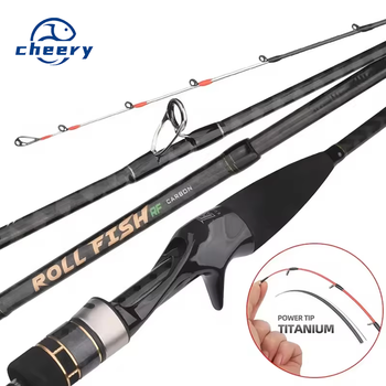 1.55m Ultralight Carbon Fiber Spinning Rod with Titanium Tip EGI Squid Jig Casting Cuttlefish Rod Featuring Eva Handle – Metal Jig – view 1