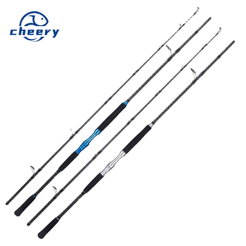 Lurekiller FUJI Parts Deep Sea Boat Fishing Rod High Carbon Fiber Big Game Trolling Fishing Rod GT Tuna Rod – Trolling Lure – view 1