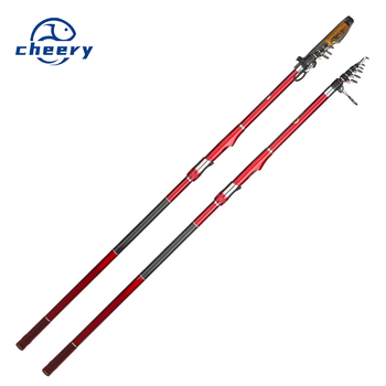 Wholesale 30T Carbon Fiber Super Hard Casting Telescopic Fishing Rod Sea Fishing Rod – Hard Lure – view 1