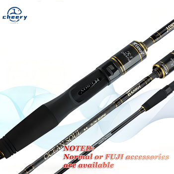 Bassmaster FUJI Parts Jig Rod Slow Jigging Fishing Rod Lure Carbon Fiber Casting Spinning Slow Pitch Jigging Fishing Rod – Metal Jig – view 1