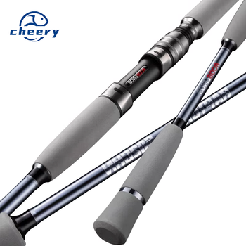 1.8m High Carbon Deep Sea Saltwater Boat Fishing Rod 2 Sections Shore Casting Fishing Rod EVA for Ocean Sea Fishing – Rod – view 1