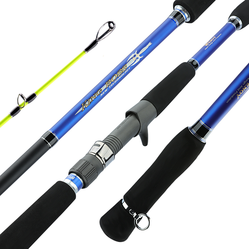 CHEERY OEM Carbon Fiber Spiral X for Toray Rod for Catfish Saltwater Boat Fishing Pole for Slow Pitch Jigging Fishing Rod – Fishing Rod – view 4