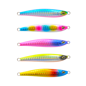 CHEERY RTS-308 20g-60g Vertical Jig Metal Artificial Hard Bait Jigging Lure Sardine Shape Various Colors – Metal Jig – view 1