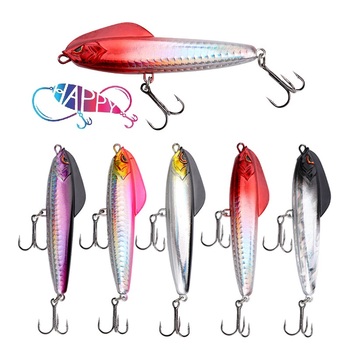 14g 18g Sinking Pencil Lures Freshwater Saltwater Slow Sinking Swimbait Treble Hook Bass Redfish Long Casting Pencil Lure – Soft Lure – view 1