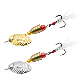 China Customize Spinner Lure Fishing Lures Pesca Spoon Trout Top Quality Artificial Spoon Bait Metal Fishing Lure – Metal Jig – view 1