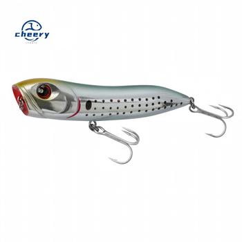 CHEERY Free Fishing Tackle Samples Top Water Jumping Surface Lure Big Mouth Pop Bass Artificial Lures – Lure – view 1