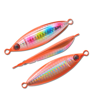New 30g 40g 60g 80g Slow Jigs Lure Artificial Metal Jig Casting Fishing Bait Tackle Jigging Fishing Lures – Metal Jig – view 1