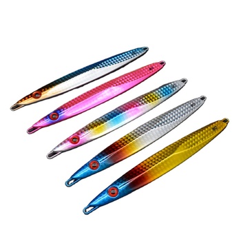 Cheery RTS305 100g Metal Jig Lure for Zander-Saltwater Sea Fishing Vertical Jigging Hard Bait – Metal Jig – view 1