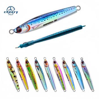 CHEERY New Japan Quality 3D Printed 30g/40g Fishing Metal Jig Lure Slow Pitch Jigging Saltwater Fishing Lure Lead Jigbait – Metal Jig – view 1