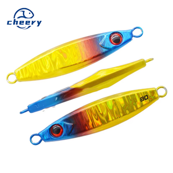 40g/60g/80g Metal Jigs Japanese Jigging Lure Saltwater Jigs Lead Fishing Lure – Metal Jig – view 1