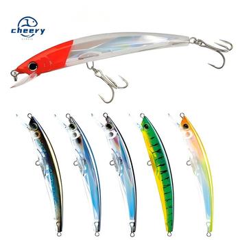 CHEERY 3D Crystal Minnow 11cm 16g ABS Wobblers Fishing Lures Topwater Artificial Hard Bait Trolling Boat Sea Fishing Bass Zander – Minnow – view 1
