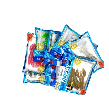 NOEBY Artificial Plastic Bait Plastic Craw Shrimp Jerkbait Soft Fishing Lures – Soft Lure – view 1