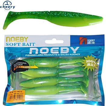 CHEERY for PVC Artificial Soft Bait Floating Lure for Salmon 4-Piece Pack Without Hooks Reservoir Pond Fishing – Soft Lure – view 1