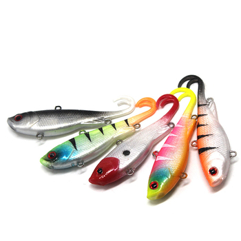 Hessen 6.8cm 14g 5 Colors PVC Soft Lead Lure for Freshwater Salmon Bream Zander Sea Bass & Catfish Fishing – Soft Lure – view 1