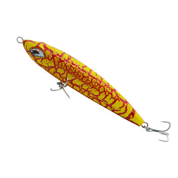 CHEERY Topwater Walk the Dog 220mm 126g Lead Weight Hard Bait ABS Pencil Lure Stickbait for Marlin Float Fishing River Lake – Popper – view 1
