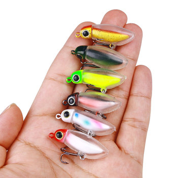 Wholesale Lizard Lure 4cm 2.5g Top Water Floating Artificial Bionic Fishing Lures 1.77 Inch Soft Shell Insect Fishing Baits – Soft Lure – view 1