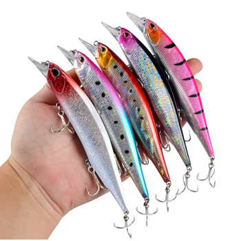 Far-Cast Damino Luya Plastic Bait 13.4cm/17.5g False Bait for Sea Fishing with Orkin Hook Hard Bait Wholesale Fishing Supply – Hard Lure – view 1