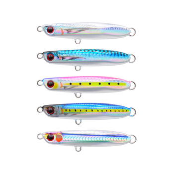 32g Lead Alloy Long Cast Jigging Lure for Saltwater Bass & Mackerel 3D Printed No Hooks – Metal Jig – view 1
