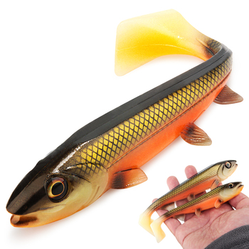 Spinpoler Fishing Lure 14cm/18cm Swimbait Square Tail Soft Shad Artificial Bait Pike Perch Catfish Wobbler Big Game Tackle – Soft Lure – view 1