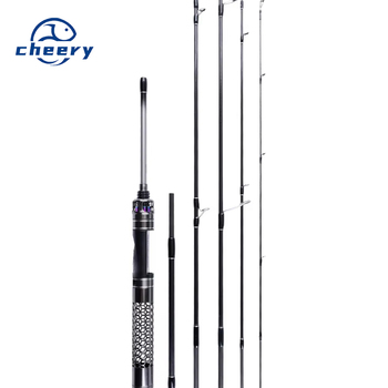 Fishing Fan Lanxi Armor Ultra Short Portable Gun Direct Dual-use Luya Rod Full Fuji O-Ring Ejection Stream Carbon Fishing Horse – Rod – view 1