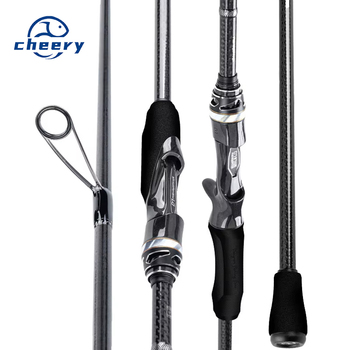 CHEERY Fishing Fan Player 2.0Ultra-long Throw Luya Rod M/MH Ultra-light Carbon Shore Throw Sea Bass Super Hard Tone Nitrogenized – Hard Lure – view 1