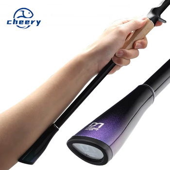 CHEERY Fuji Guide Ring Multi-Section Foldable Carbon Fishing Rod with Long-Range Throw Gun Handle for River Lake Pond &Reservoir – Rod – view 1