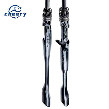 Gold Australian Card Universal Carbon Fishing Rod Set for Perch Mandarin Fish Cocked Mouth L/ML/M-Quick Adjustment Action – Rod – view 1