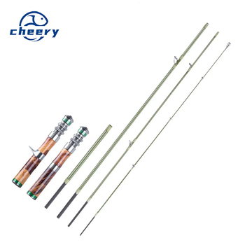 Fishing Fan Mu Qingchuan Travel Multi-section Portable Foldable Soft Tune Carbon Fishing Rod for Stream Use – Soft Lure – view 1
