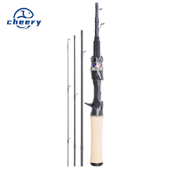 Fishing Fan Lanxi 2.0 Travel Telescopic Micro-object Luya Rod for Fuji F Ring Portable 3-Section Carbon Mini Fishing Rod – Rod – view 1