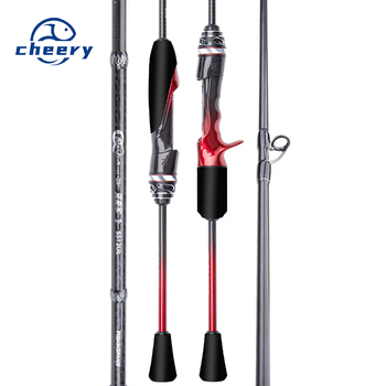 CHEERY Fishing Fan Player 2.0 Micro-object Lu Ya Pole Full Set 2 Sections Soft Tune Stream Fishing Rod Fuji SIC Top Ring Silicon – Soft Lure – view 1