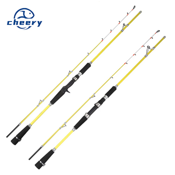 Sheung Shui Yuyuan Carbon 2-Piece Ginkgo Boat Fishing Rod with Fuji Guides for Yellow Gout Octopus Squid & Perch Offshore No.40 – Trolling Lure – view 1