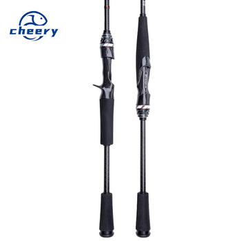 Cheery Fishing 3.0 Lake Use Full Set Fuji F Ring Ultra Light Carbon Fishing Rod for Perch & Mandarin Fish 1.98m-2.43m Sizes – Rod – view 1