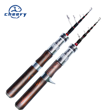 Fishing Fan Qingchuan Carbon Telescopic Travel Rod Soft Tune Action L-adjustable Portable Stream Use Micro-object Lu Fishing Rod – Soft Lure – view 1