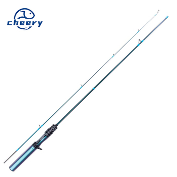 Bumblebee Micro-Object Lure Fishing Rod Set for Novices Full Set Carbon Material 2 Sections Straight Handle Stream Use – Rod – view 1