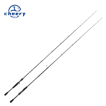 M-adjustable Carbon Super-Hard Single Rod Handle Luya Fishing Rod 2.0 Meters Straight Handle Sea Fishing Towing Boat – Hard Lure – view 1