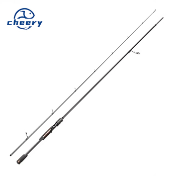 Demon Hunter Magic Shadow M Carbon Luya Rod Perch Fishing Tackle Far-throw Foldable 2.04-2.70m Spinning Drop Wheel Set – Soft Lure – view 1