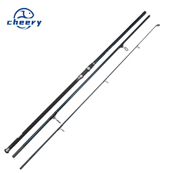 3.9m Three-Section Carbon Super-Hard Long-Distance Throwing Fishing Rod for Ocean Beach Use – Hard Lure – view 1