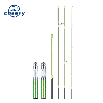 Fast Shark Fishing Fan Travel Road Ya Rod 5-Section Soft Tune 49cm Collapsed 1.5-1.68m Portable Straight Handle Fishing Rod Set – Soft Lure – view 1