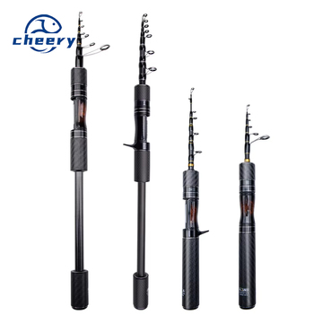 Portable Travel Micro-Object Horse Mouth Telescopic Road Asian Rod Vibration-Out Stream Fishing Gear Carbon Soft Tune Full Fuji – Soft Lure – view 1