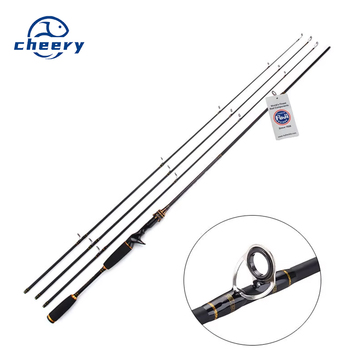 CHEERY Factory Lure Carbon 2-Piece Super Hard /M/MH Three-Tone Sea Fishing Long-Distance Throwing Pole 2.1M/2.4M Lure Fishing – Hard Lure – view 1