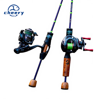 CHEERY BPUL Micro Horse Mouth Carbon Luya Single Straight & Gun Handle Fishing Rod 0.4kg Korea Guide Ring Specialized – Rod – view 1